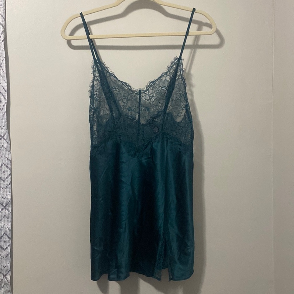 NWOT! Victoria Secret Green Slip‎ Dress